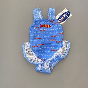 Big Fish one piece swimsuit size 6m